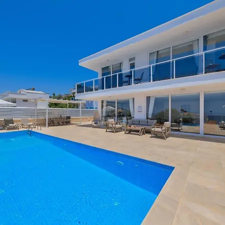 别墅 Lumiere 2 Luxurious 4 Bed In Kiziltas With Sea Views 卡尔坎